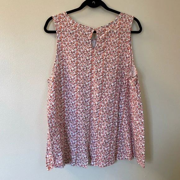 St John’s Bay | Strawberry Keyhole Tank | Size XXL - Picture 5 of 6